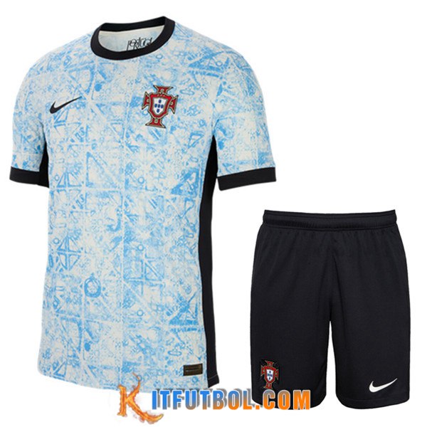 Camisetas Futbol Portugal Segunda + Cortos 2024/2025