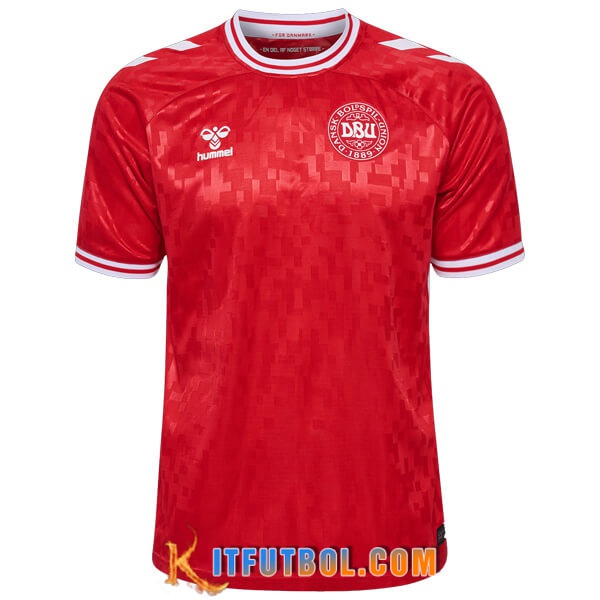 Camisetas De Futbol Dinamarca Primera UEFA Euro 2024