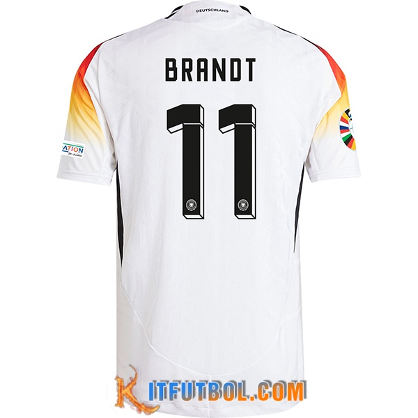 Camisetas De Futbol Alemania (BRANDT #11) UEFA Euro 2024 Primera