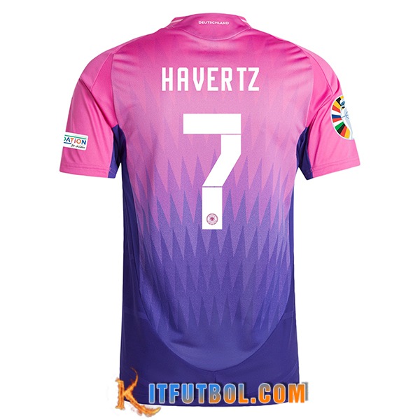 Camisetas De Futbol Alemania (HAVerdeZ #7) UEFA Euro 2024 Segunda
