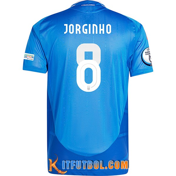 Camisetas De Futbol Italia (JORGINHO #8) UEFA Euro 2024 Primera