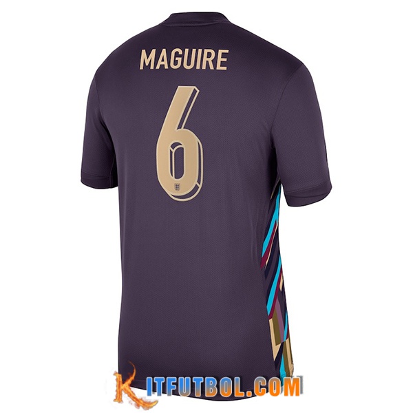 Camisetas De Futbol Inglaterra (MAGUIRE #6) UEFA Euro 2024 Segunda