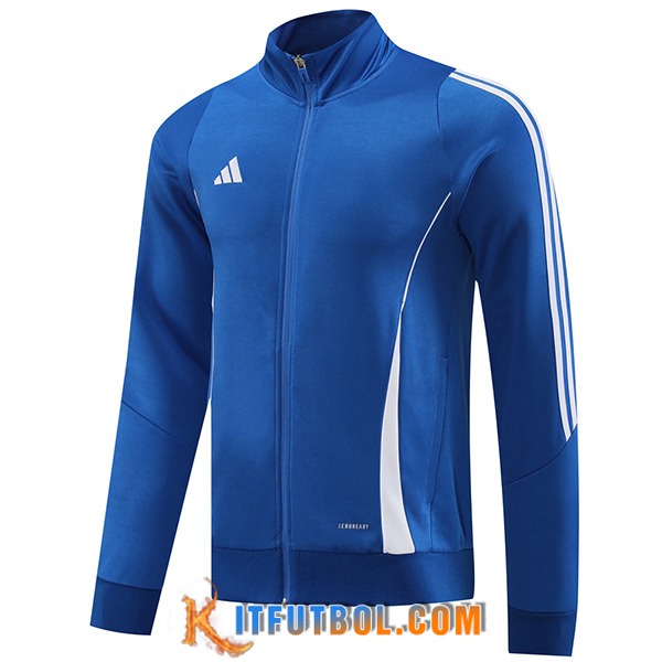 Chaquetas Futbol Adidas Azul/Blanco 2024/2025