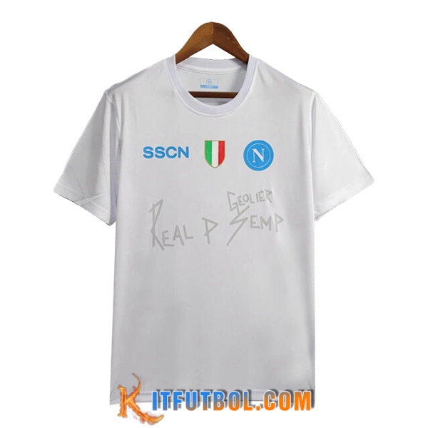 Camisetas De Futbol SSC Napoli Blanco 2024/2025