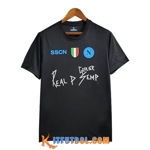 Camisetas De Futbol SSC Napoli Negro 2024/2025