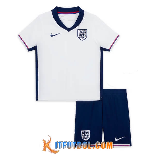 Nueva Camisetas De Futbol Inglaterra Ninos Primera 2024/2025