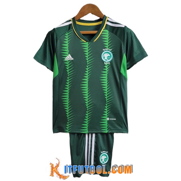 Camisetas De Futbol Arabia Saudita Ninos Primera 2024/2025