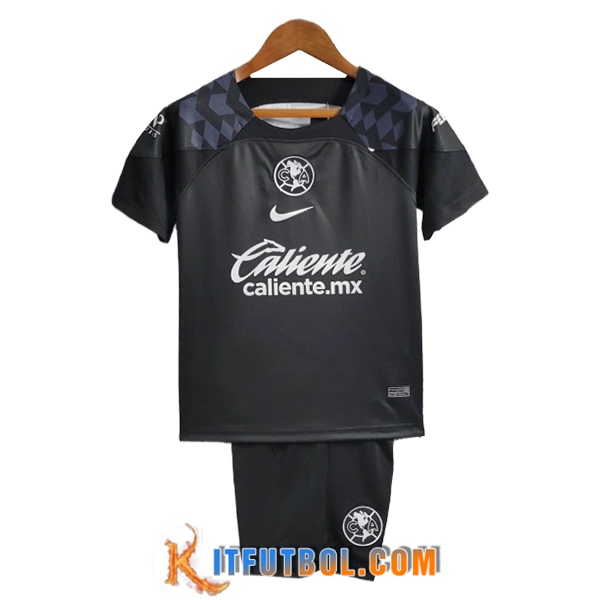 Camisetas De Futbol Club America Ninos Negro 2023/2024