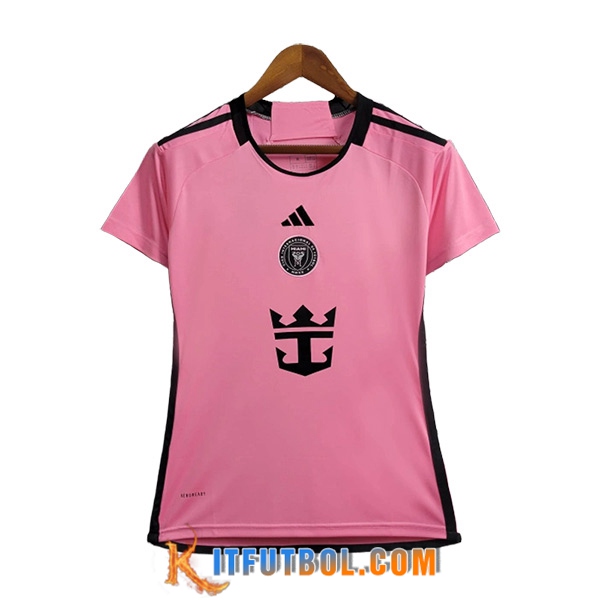 Camisetas De Futbol Inter Miami CF Mujer Primera 2024/2025