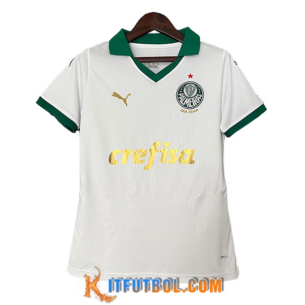 Camisetas De Futbol Palmeiras Mujer Segunda 2024/2025