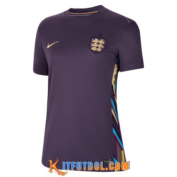 Camisetas De Futbol Inglaterra Mujer Segunda 2024/2025