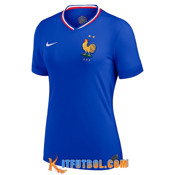 Nueva Camisetas De Futbol Francia Mujer Primera 2024/2025