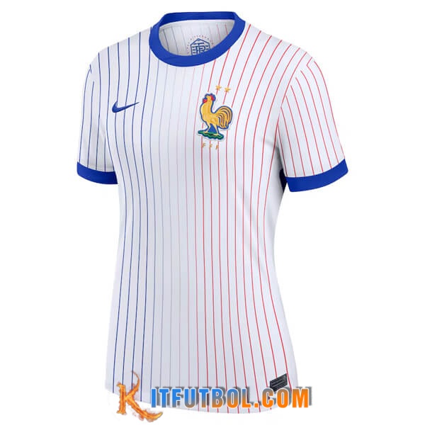 Nueva Camisetas De Futbol Francia Mujer Segunda 2024/2025