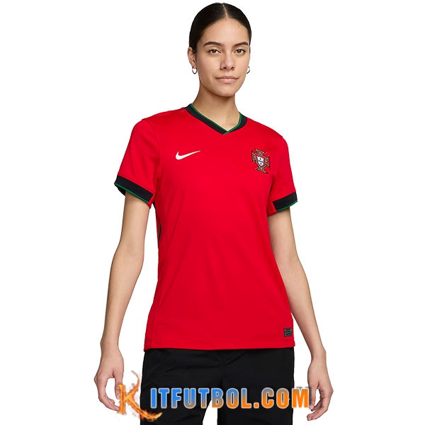 Camisetas De Futbol Portugal Mujer Primera 2024/2025