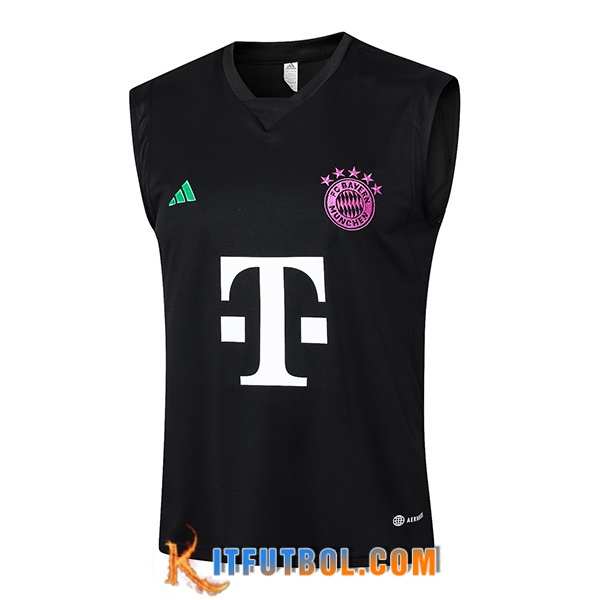 Chalecos De Futbol Bayern Munich Negro 2024/2025