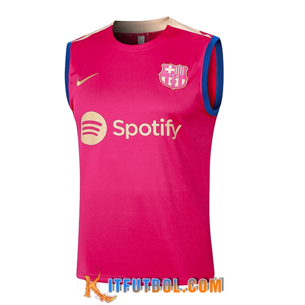 Chalecos De Futbol FC Barcelona Rojo 2024/2025