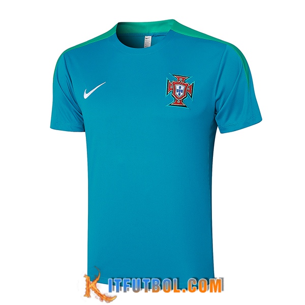Camiseta Entrenamiento Portugal Azul 2024/2025