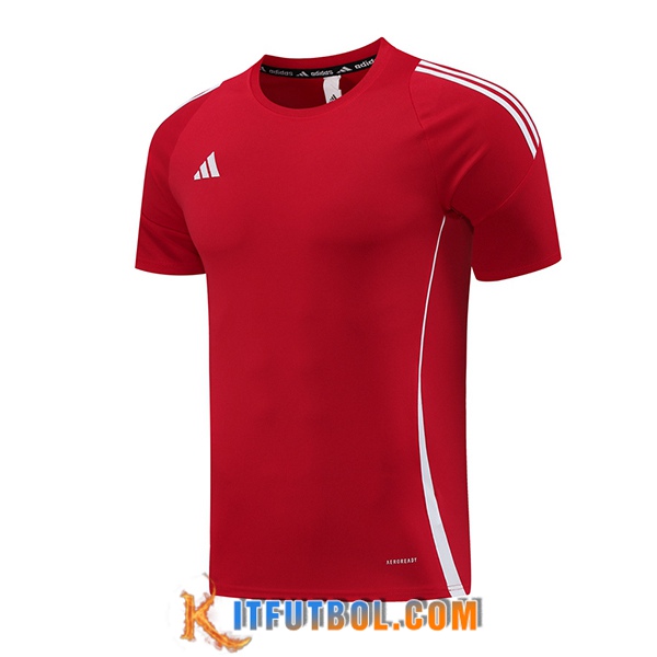 Camiseta Entrenamiento Adidas Rojo 2024/2025
