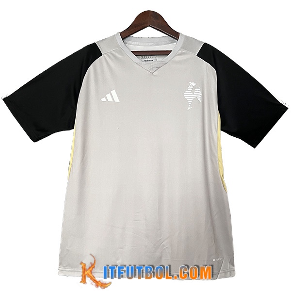 Camiseta Entrenamiento Atletico Mineiro Gris/Negro 2024/2025