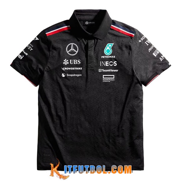 Polo F1 Mercedes Benz Team Negro 2024