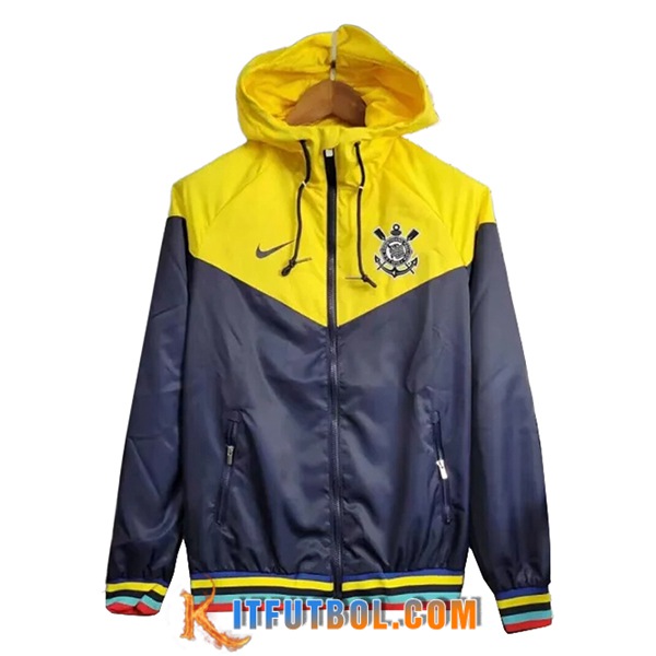 Rompevientos Corinthians Amarillo/Gris 2024/2025