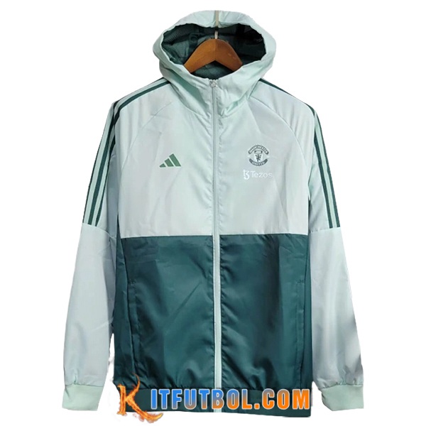 Rompevientos Manchester United Verde 2024/2025