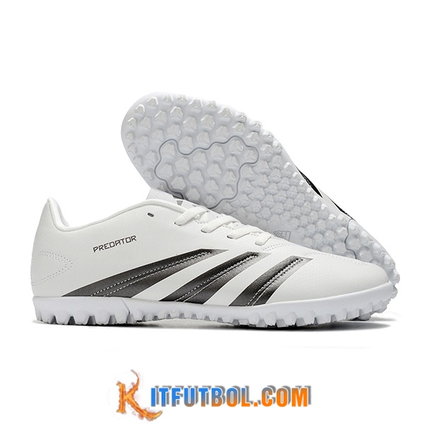 Adidas Botas De Fútbol Predator Club TF Blanco/Negro