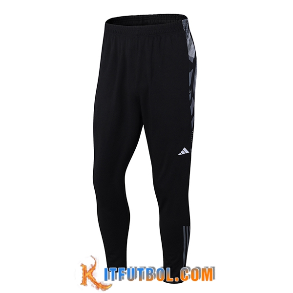 Pantalon Entrenamiento Adidas Negro/Gris 2024/2025