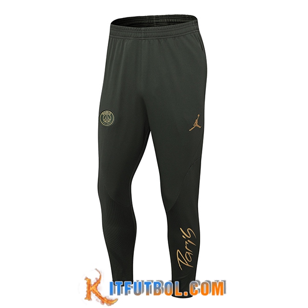 Pantalon Entrenamiento PSG Verde 2024/2025