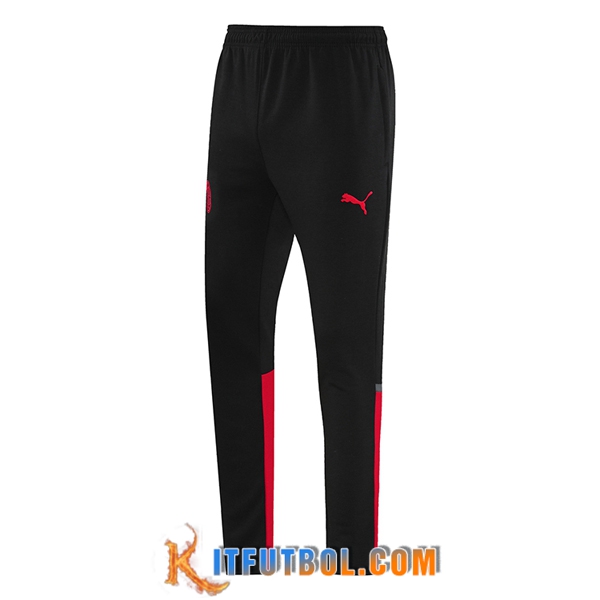 Pantalon Entrenamiento AC Milan Rojo/Negro 2024/2025