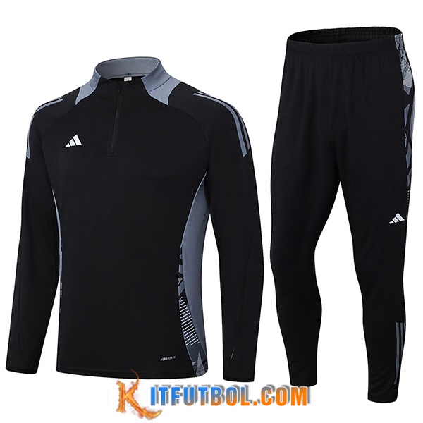 Chandal Equipos De Futbol Adidas Negro/Gris 2024/2025