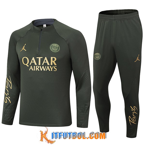 Chandal Equipos De Futbol PSG Verde 2024/2025