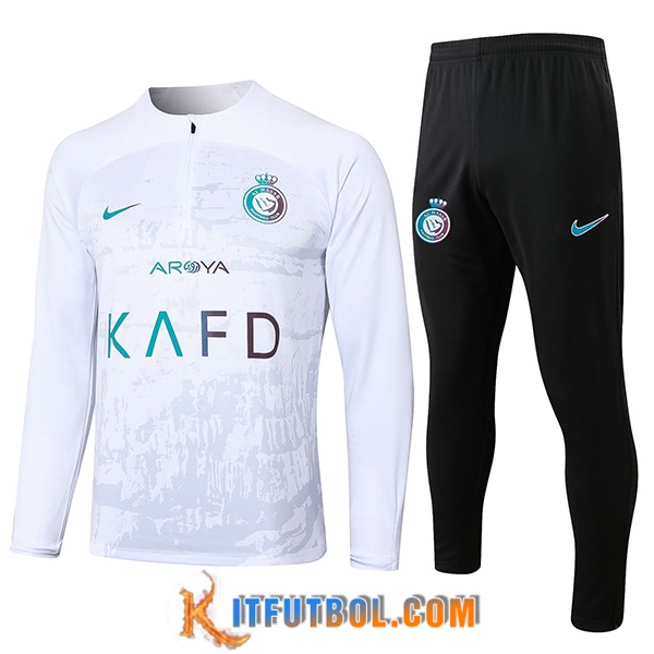 Chandal Equipos De Futbol Al-Nassr FC Blanco/Gris 2024/2025