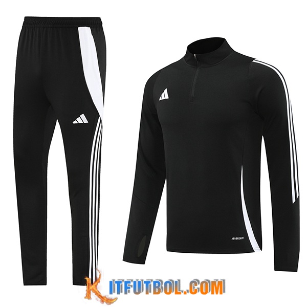 Chandal Equipos De Futbol Adidas Negro/Blanco 2024/2025