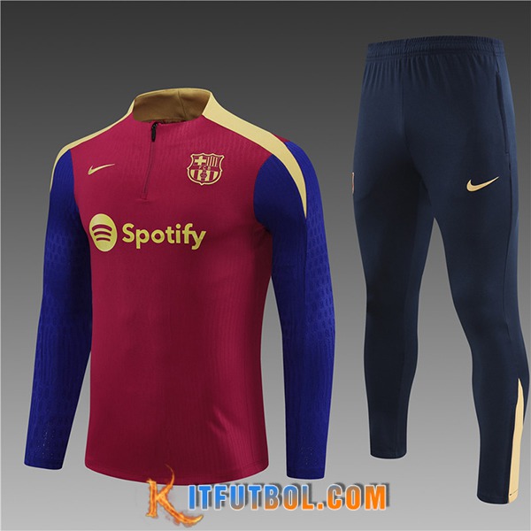 Chandal Equipos De Futbol FC Barcelona Ninos Rojo/Azul 2024/2025