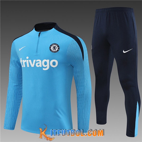 Chandal Equipos De Futbol FC Chelsea Ninos Azul/Negro 2024/2025