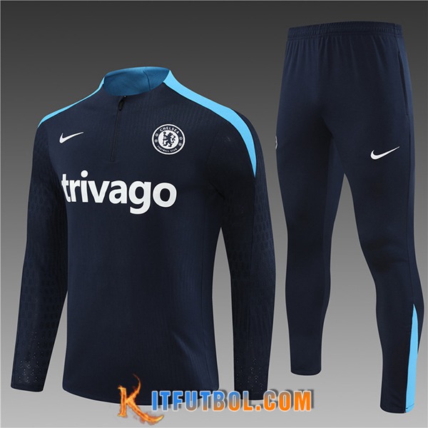 Chandal Equipos De Futbol FC Chelsea Ninos Azul Oscuro 2024/2025