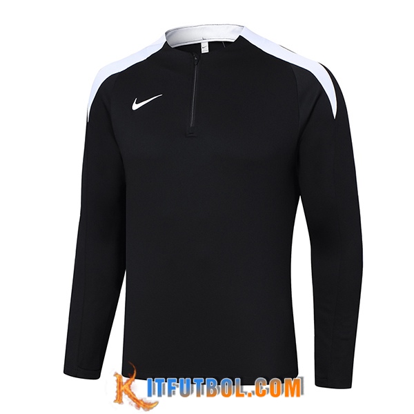 Sudadera De Entrenamiento Nike Blanco/Negro 2024/2025