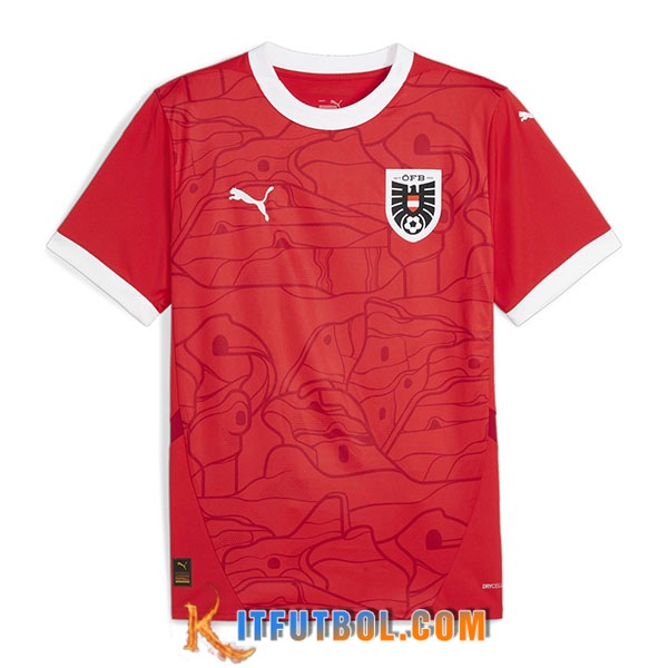 Camisetas De Futbol Austria Primera UEFA Euro 2024