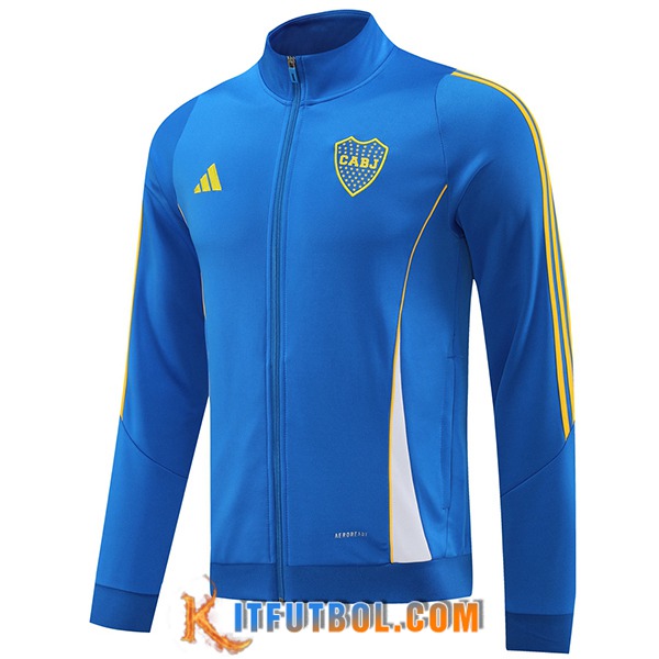 Chaquetas Futbol Adidas Azul/Blanco/Amarillo 2024/2025