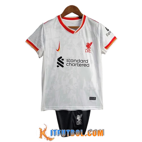 Camisetas De Futbol FC Liverpool Ninos Tercera 2024/2025