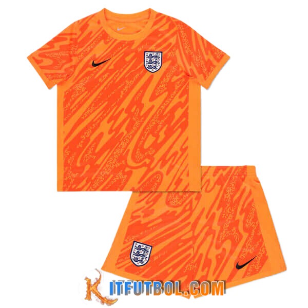 Camisetas De Futbol Inglaterra Ninos Portero 2024/2025