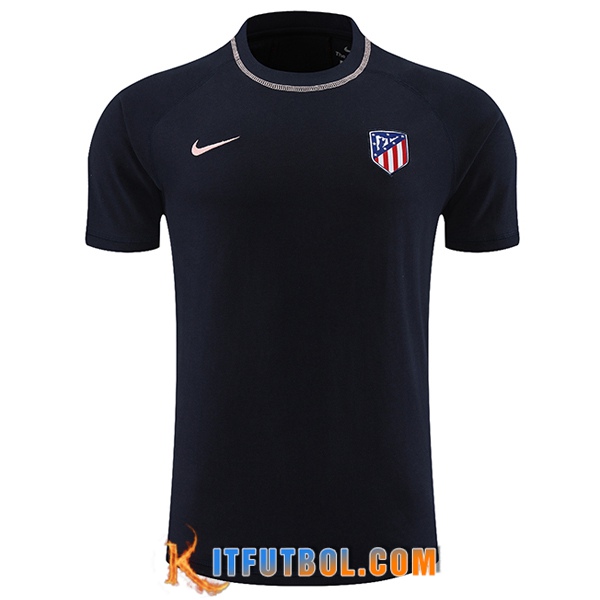 Camiseta Entrenamiento Atletico Madrid Negro 2024/2025