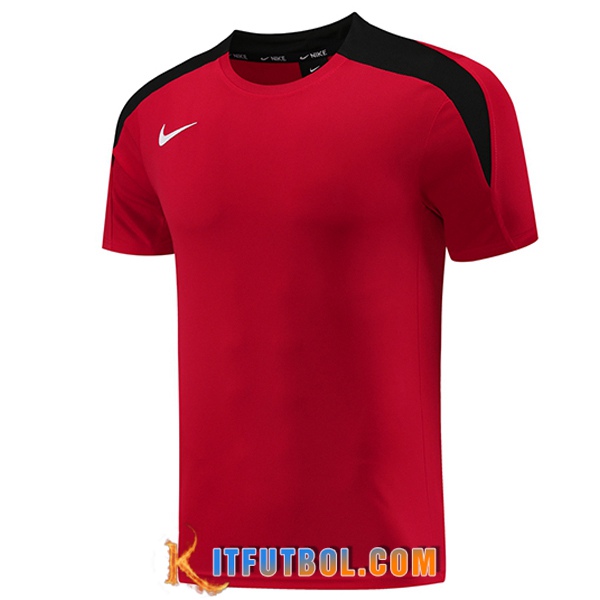 Camiseta Entrenamiento Nike Rojo/Negro 2024/2025