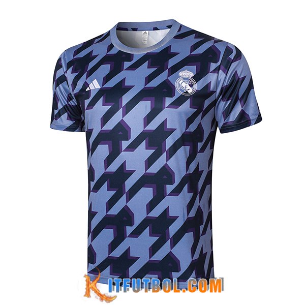 Camiseta Entrenamiento Real Madrid Negro/Violeta 2024/2025
