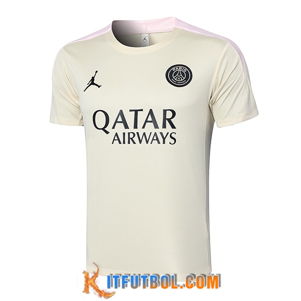 Camiseta Entrenamiento PSG Beige 2024/2025