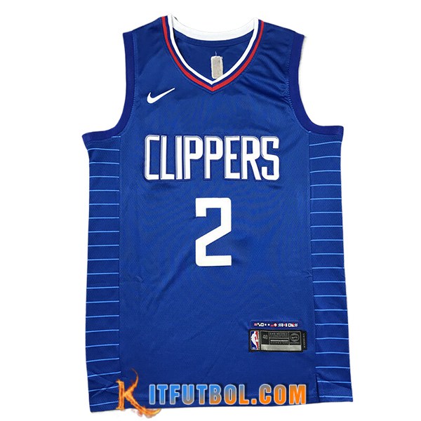 Camisetas De Futbol Los Angeles Clippers (LEONARD #2) 2024/25 Azul