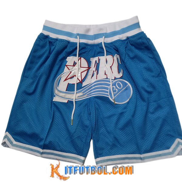 Cortos NBA Philadelphia 76ers 2024/25 Azul