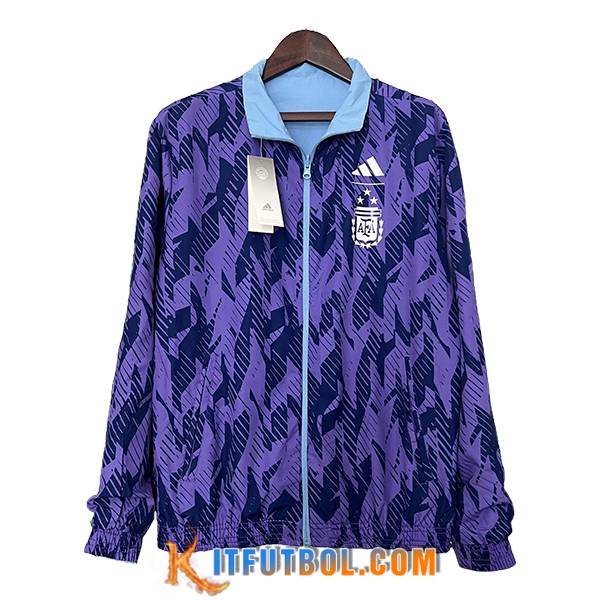 Rompevientos Argentina Violeta/Negro 2024/2025