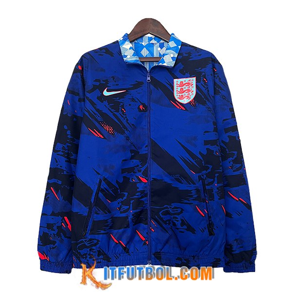 Rompevientos Inglaterra Azul/Negro/Rojo 2024/2025